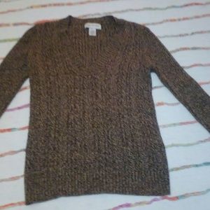 Jones New York brown sweater